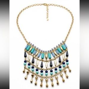 Stella & Dot Malta Bib Statement Necklace
